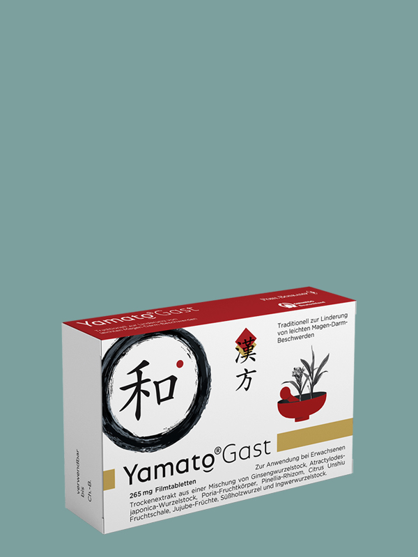 Eine Packung YamatoGast vor neutralem Hintergrund.